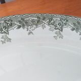 Serving dish in Saint Amand porcelain and Hamage