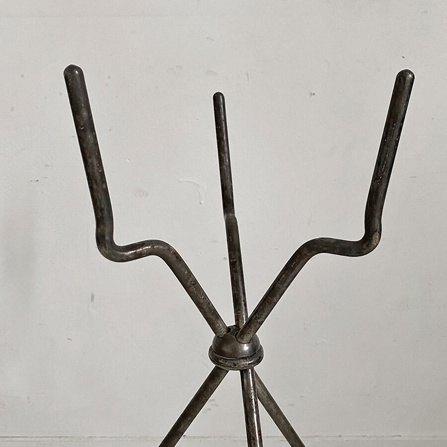50's metal pot holder