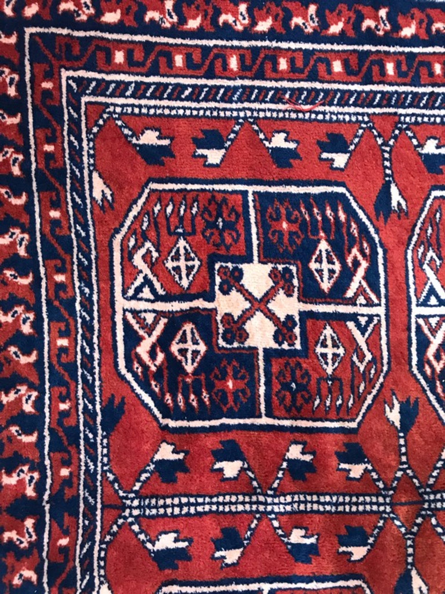 Persian rug Kurdish ground turkmen 190 x 275 cm