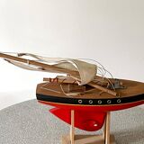 Tirot 500 basin sailboat, vintage toy.