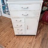 Meuble de métier vintage à 6 tiroirs