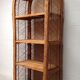 Vintage rattan shelf