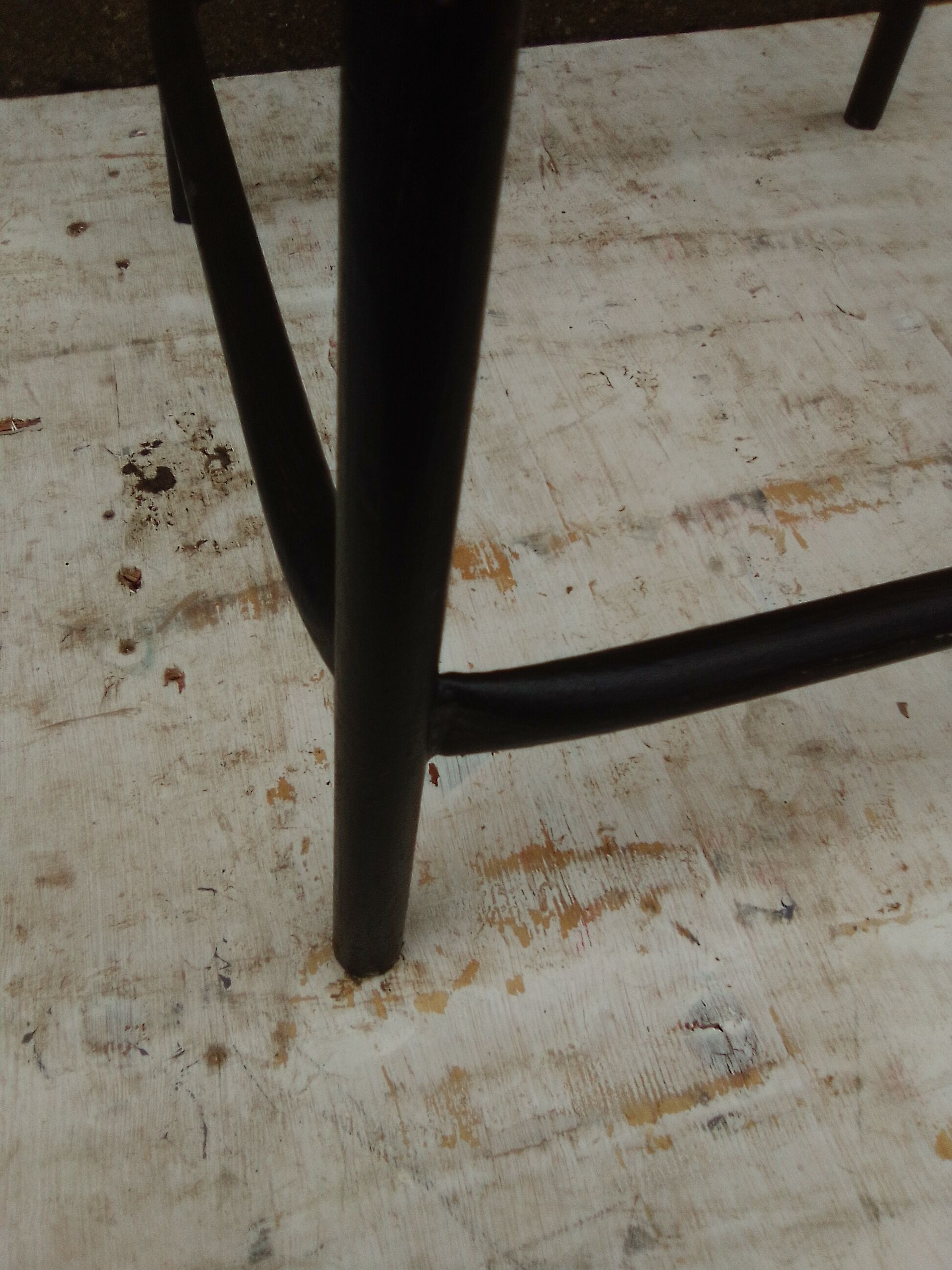 Industrial high stool H 58.5 cm