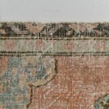 3x12 Vintage Blush Pink Classic Persian Runner Rug, 90x358Cm