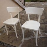 Pair of bistro chairs