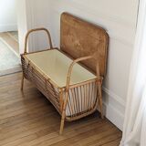 Rattan bench / chest