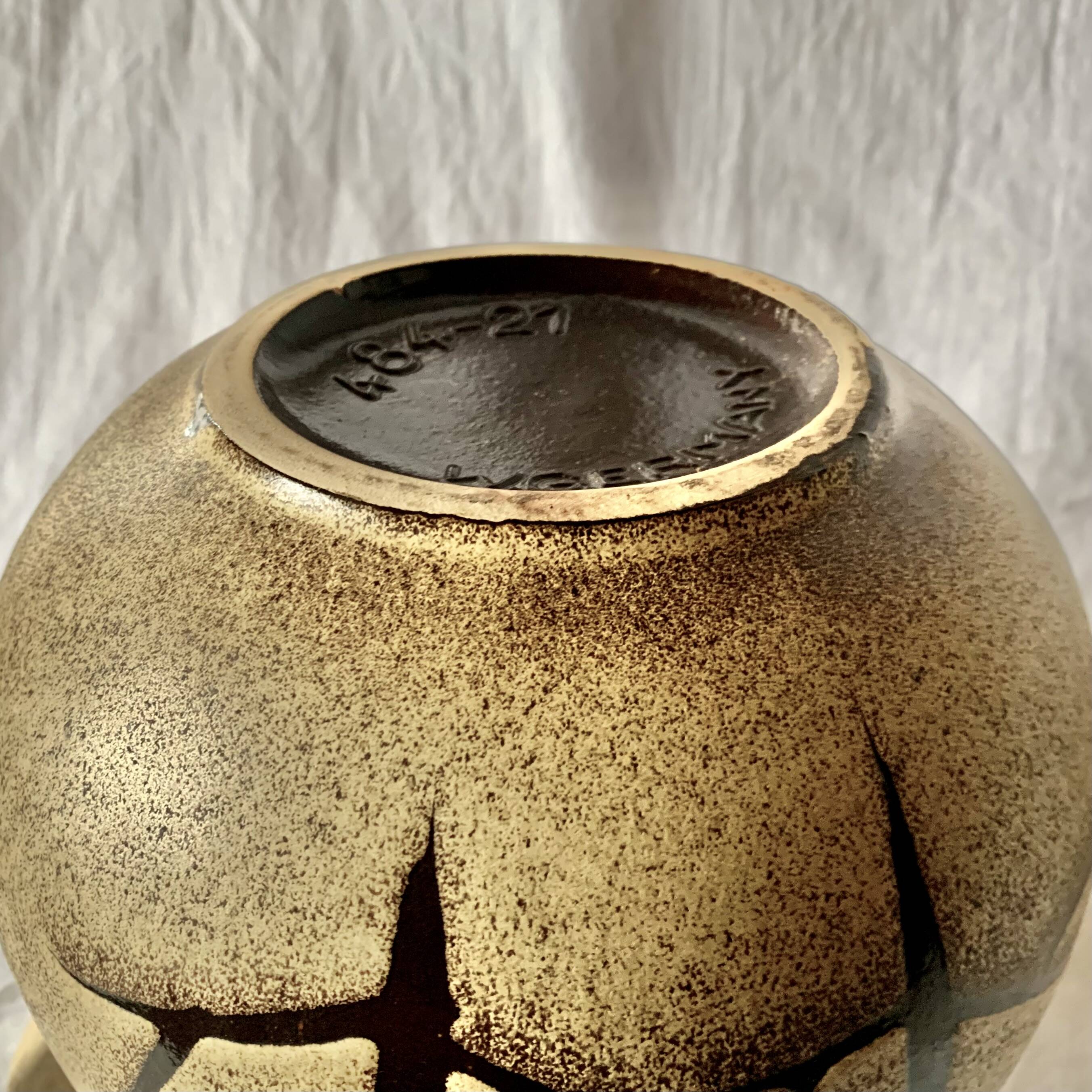 Scheurich vase 484-21 - West Germany - floral decoration