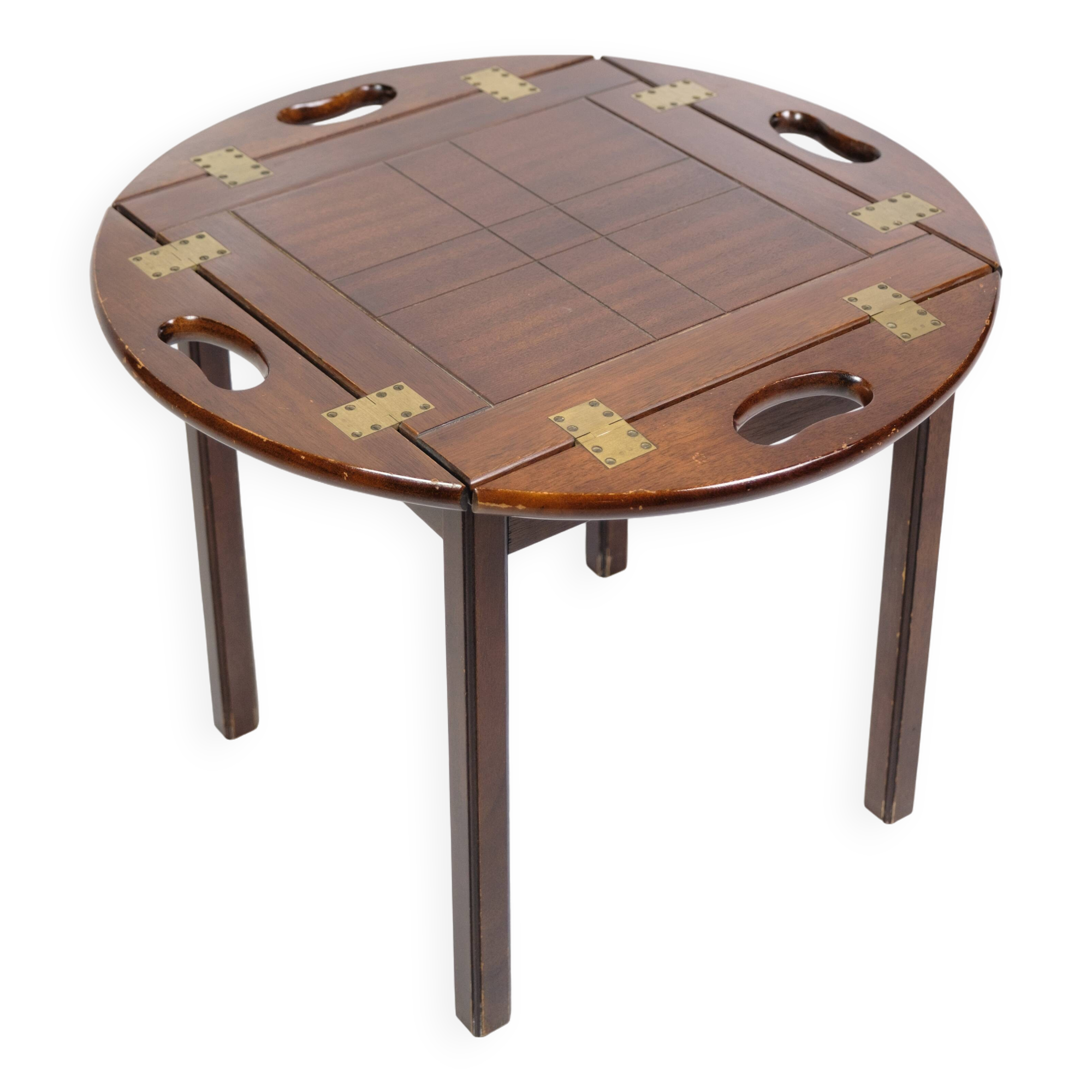 Butler Table Made In Mahogany From 1960s