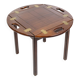 Table de majordome en acajou des années 1960