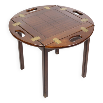Table de majordome en acajou des années 1960