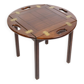 Table de majordome en acajou des années 1960