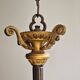 Chandelier in gilded bronze and patinated 19th century