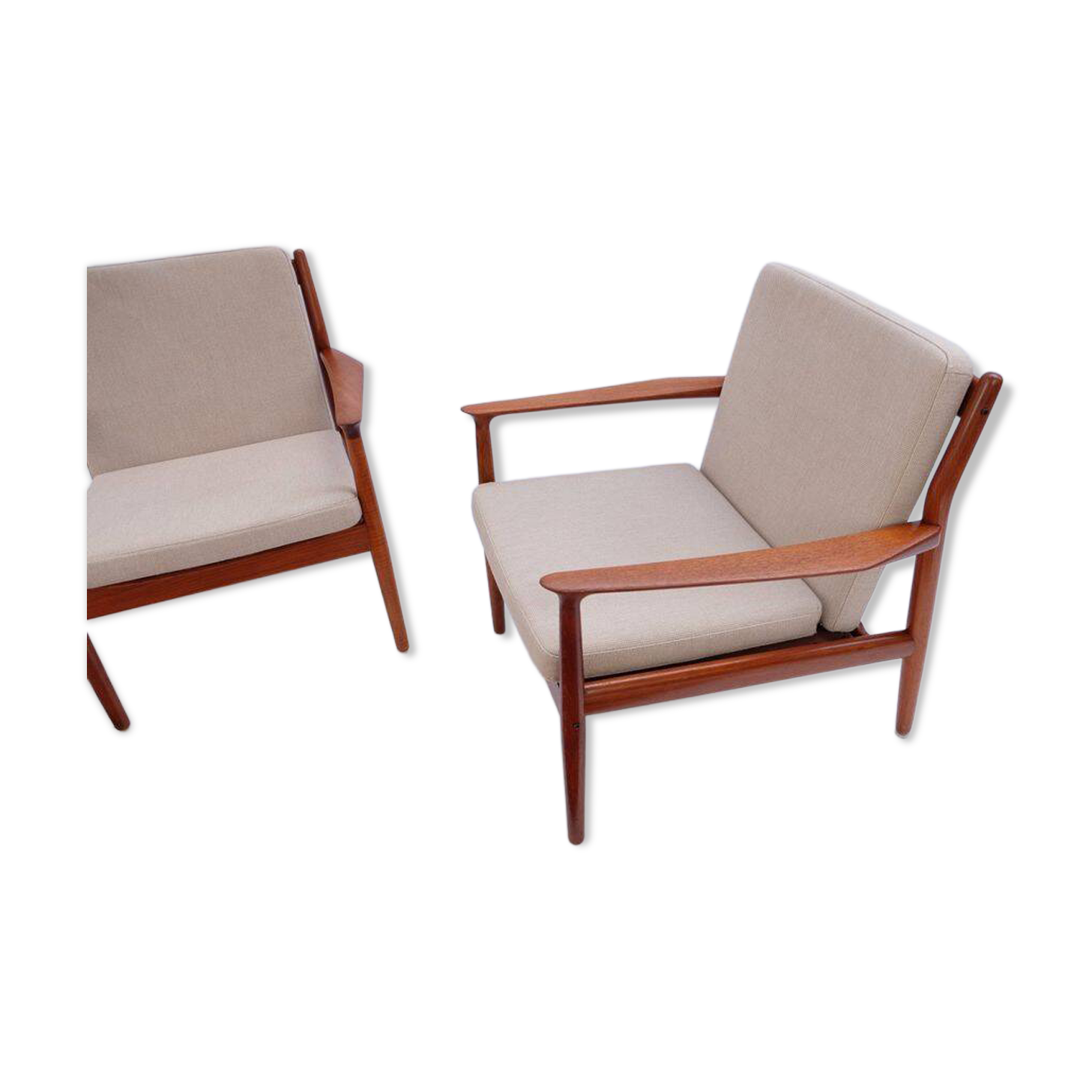 Easy Chair Svend Aage Eriksen in teak, 1960s-70s.