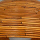 Large rattan pendant light from the 1970s.
