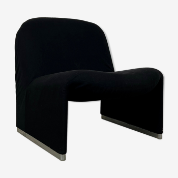 Fauteuil en tissu de couleur noir