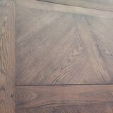 Louis XV style oak table with extension