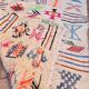 Handmade wool Berber rug – Colourful bohemian Moroccan kilim