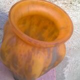Glass paste vase