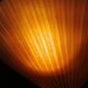 Lampe coquille Saint Jacques en fibre de verre design Michèle Mahé, des années 60