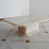 Table basse en travertin