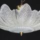 Bologna, Italian Murano Glass Ceiling Light or Flush Mount, 1980s
