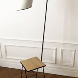 Tablet floor lamp and magazine holder 1960