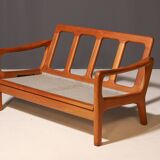Danish Teak Sofa 2-Seater by Juul Kristensen Vintage