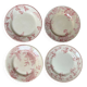 Mismatched series of 4 old “Terre de fer” flat plates