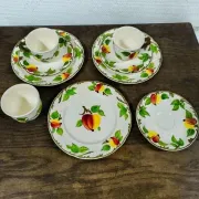 3 vintage breakfast cups Villeroy & Boch Ma Pomme