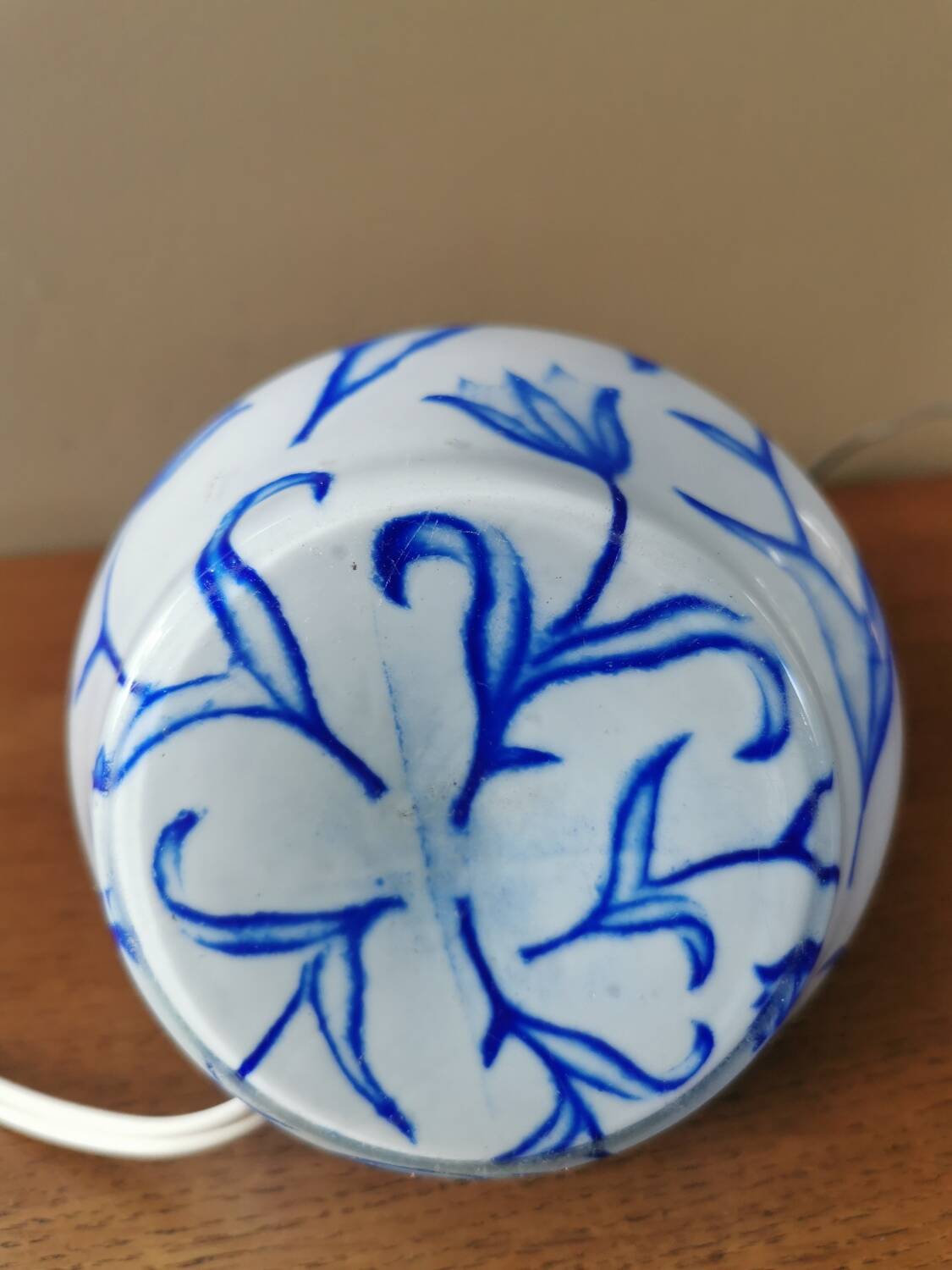 Vintage Murano glass lamp base