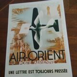 Air France Boeing 747 Menus