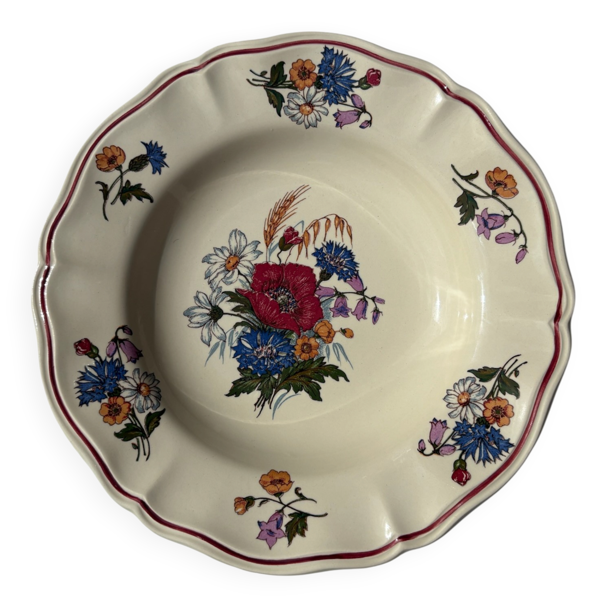 Assiette Creuse Sarreguemines Agreste