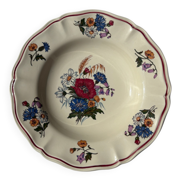 Assiette Creuse Sarreguemines Agreste