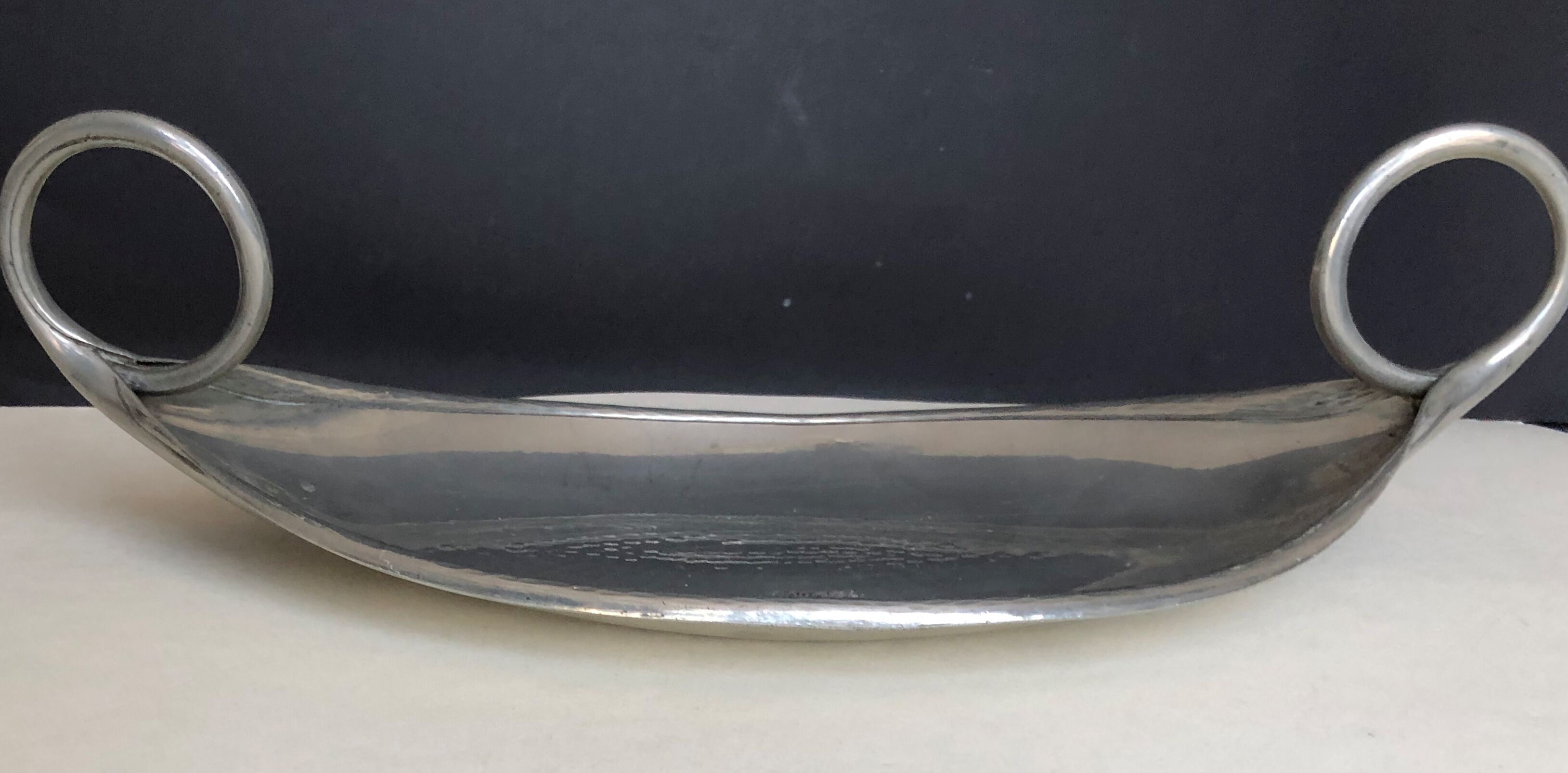 Signed tin cup