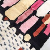 New colorful Beni Ouarain Moroccan Berber rug