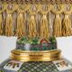 Samson Porcelain Lamp in Chinese Style, 19th Century