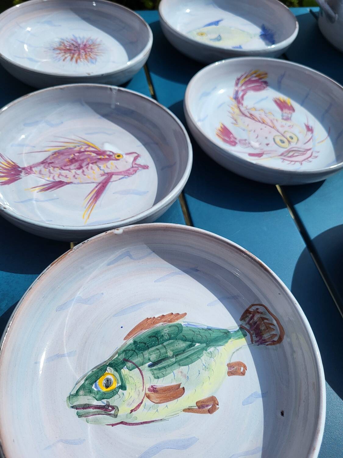 Series of 13 pieces signed Séguéla 1977