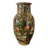 Mixed earth vase