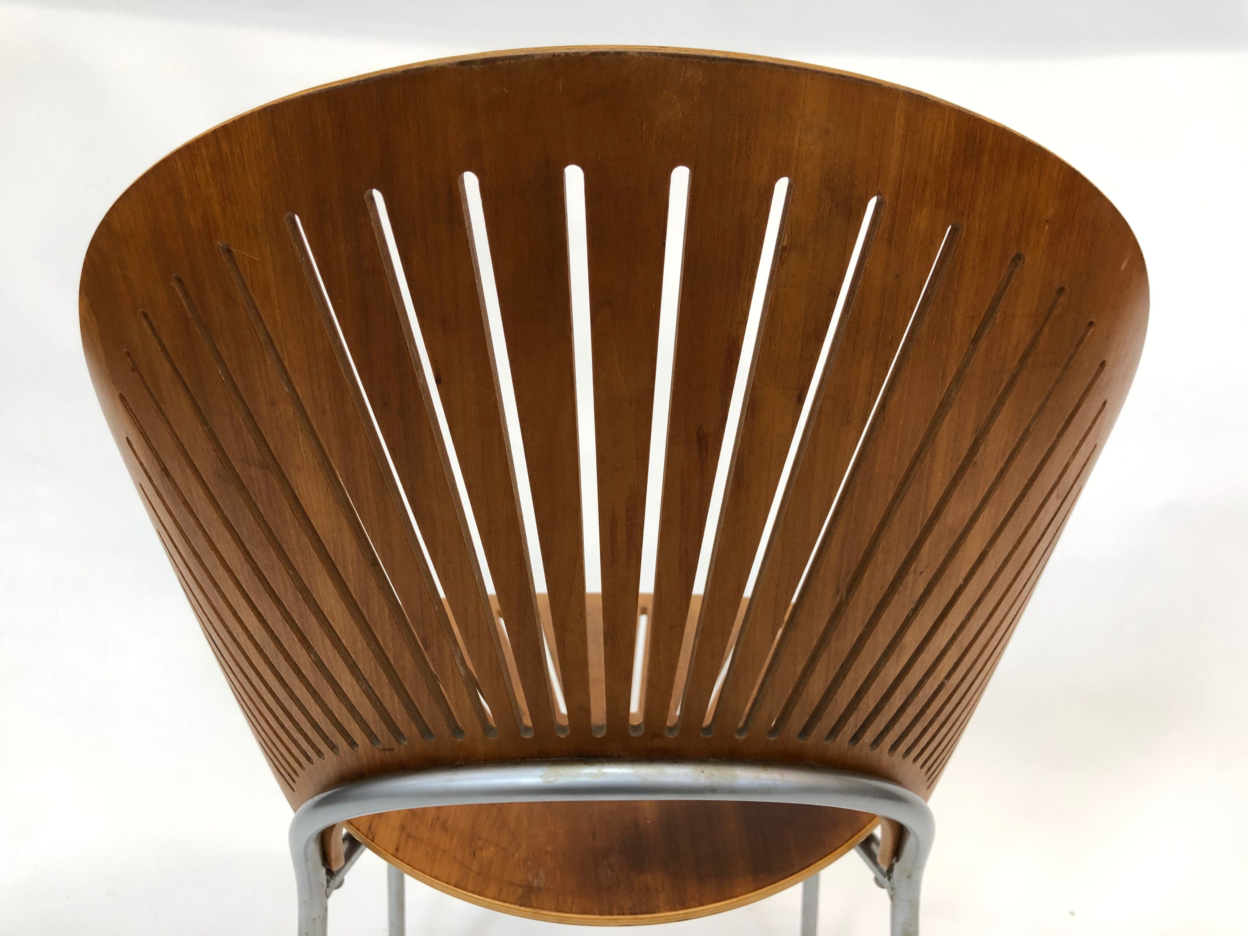 Suite de quatre chaises danoise "Trinidad" par Nanna Ditzel pour Fredericia Stolefabrik en teck