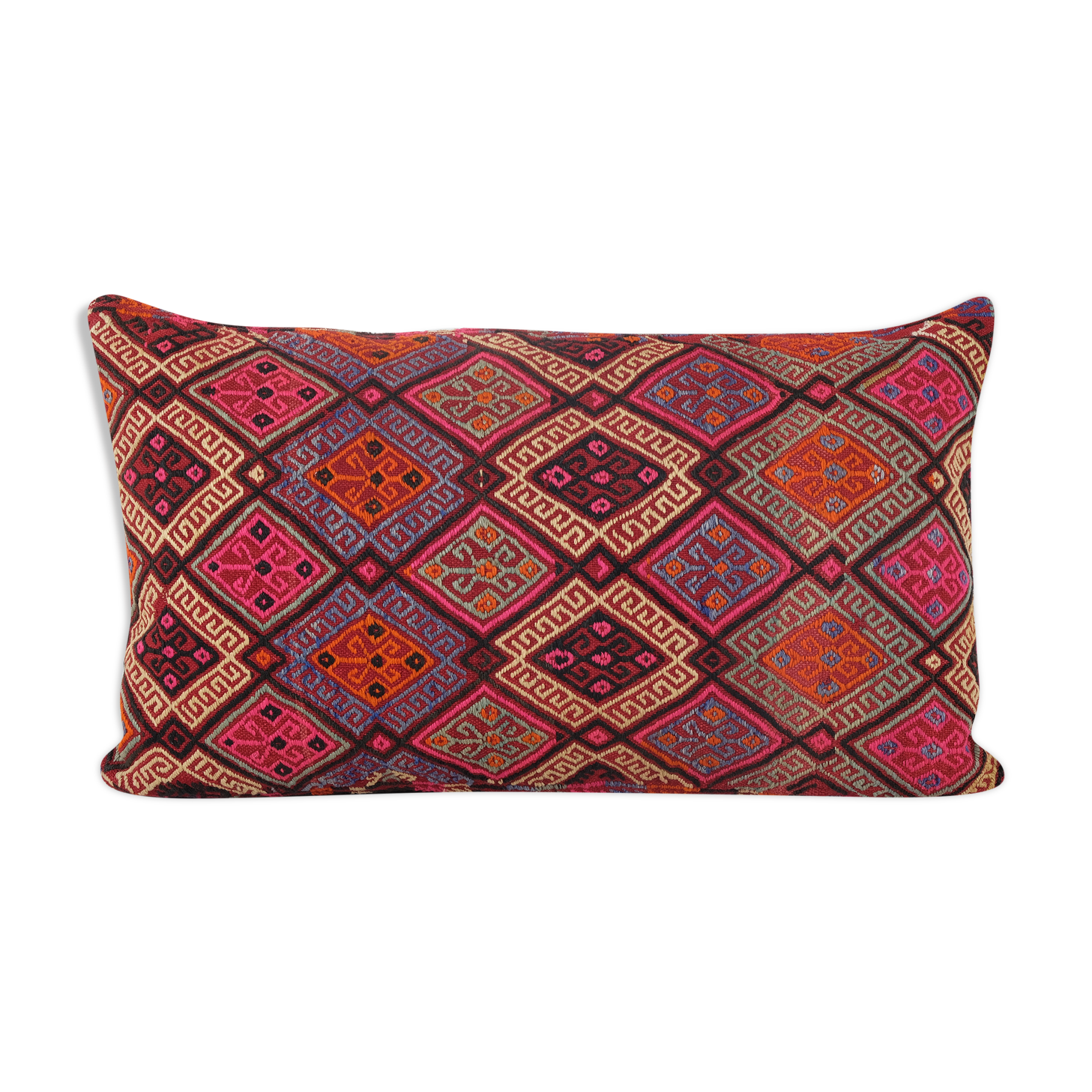 Kilim bedding pillow cases made from a anatolian handwoven textile turkish organic colorful wool pil
