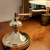 Small vintage lamp with offset arm