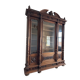Grande bibliothèque vitrine ancienne – Style Henri II – Fin du XIXᵉ si