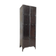 Industrial metal locker room