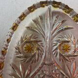 Plateau apéritif en cristal Walther Glas Komet