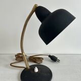 Lampe articulée noir et doré