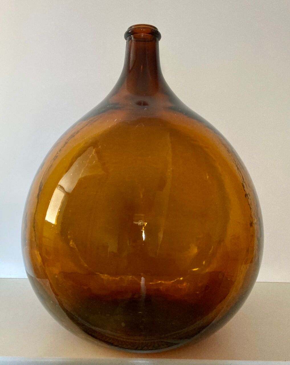 Demijohn 25 L amber