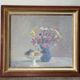 Autumn bouquet, oil on canvas signed