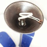 Plastic and glass ceiling lamp spain, 1970s