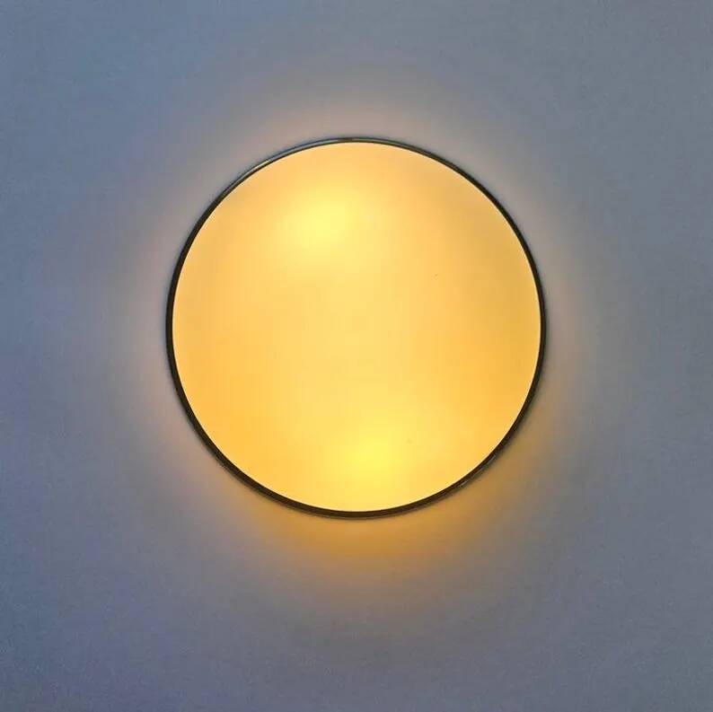 Rare Midcentury Flush Mount in Bauhaus style, Germany, 1970s