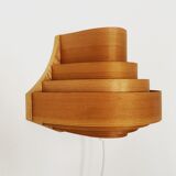 Wooden wall lamp